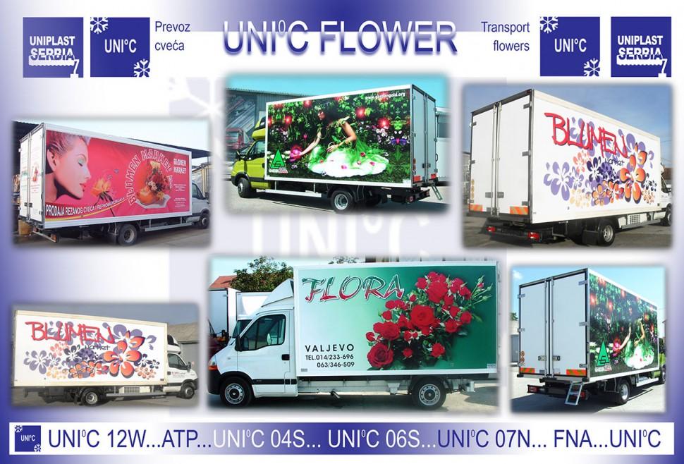 FLOWER - refrigerators for transporting flowers