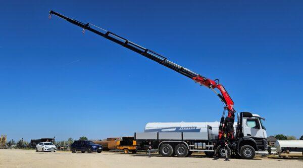 Mercedes-Benz Arocs 4151 8×6 – UniCrane with Fassi F710RA Crane